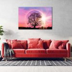 Modern,Design,Interior.,Scandinavian,Furniture.,3d,Illustration.,Red,Sofa