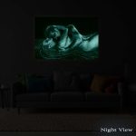 Modern,Design,Interior.,Scandinavian,Furniture.,3d,Illustration,,Black,Sofa