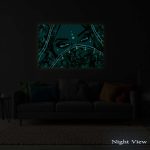 Modern,Design,Interior.,Scandinavian,Furniture.,3d,Illustration,,Black,Sofa