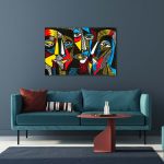 Interior,Of,The,Living,Room,In,Blue,With,A,Sofa,